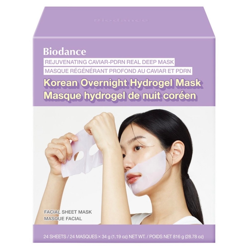 Biodance Rejuvenating Caviar-PDRN Real Deep Mask 24 Sheets Korean Hydrogel Mask